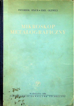 Mikroskop metalograficzny