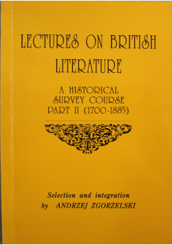 Lectures on British Literature