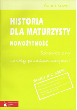 Historia dla maturzysty Nowożytność Sprawdziany