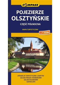 Mapa tur. - Pokezierze Olsztyńskie cz.północna