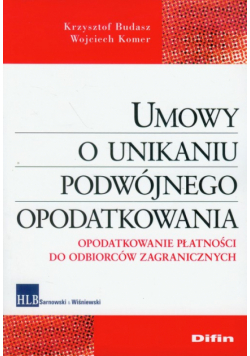 Umowy o unikaniu podwójnego opodatkowania