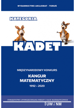 Matematyka z wesołym kangurem Kadet 2020