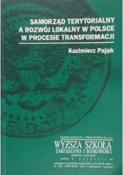 Samorząd terytorialny a rozwój lokalny w polsce
