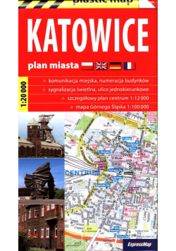 Katowice plan miasta 1:20 000