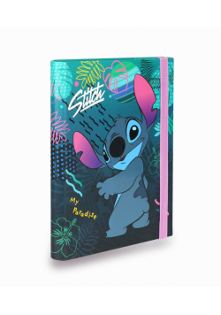 Teczka A5 przestrzenna z gumką Disney Core Stitch