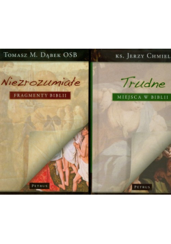 Niezrozumiałe fragmenty Biblii Trudne miejsca w Biblii Pakiet