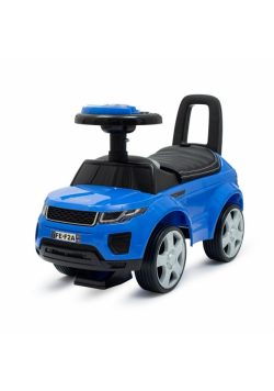 Jeździk SUV ekoskóra Prime niebieski