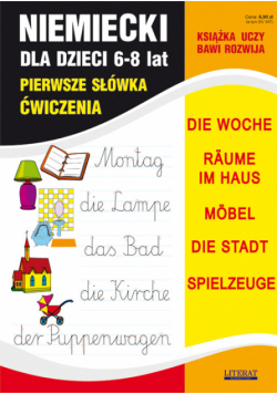 Niemiecki dla dzieci 6-8 lat: Pierwsze słówka Ćwiczenia
