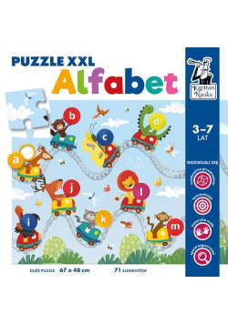 Kapitan Nauka Puzzle XXL. Alfabet