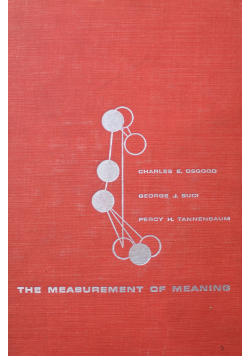 The measurement of meaning