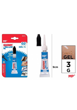 Klej błyskawiczny w żelu 3g Shark Glue