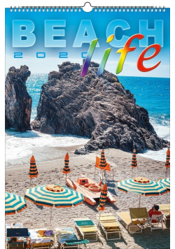 Kalendarz 2020 Wieloplanszowy Beach life