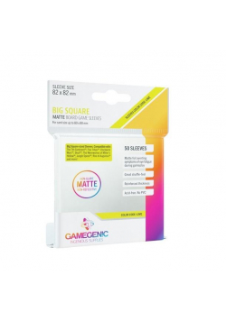 Gamegenic: Matte Big Square-Sized Sleeves 82x82mm