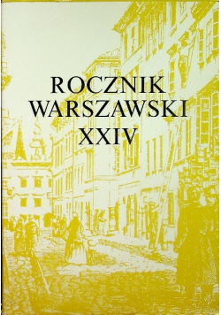 Rocznik warszawski XXIV