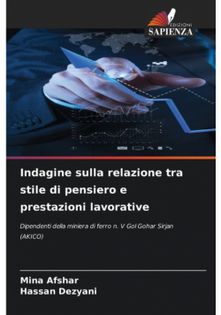 Indagine sulla relazione tra stile di pensiero e prestazioni lavorative