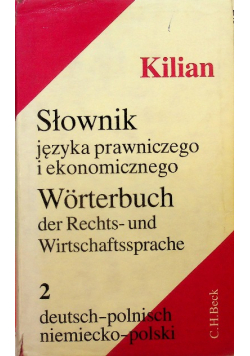 Słownik języka prawniczego i ekonomicznego Część 2