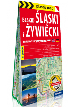 Beskid Śląski i Żywiecki; foliowana mapa turystyczna 1:50 000