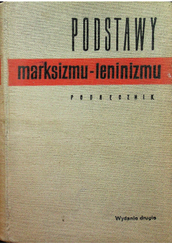 Podstawy marksizmu leninizmu