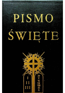 Pismo Święte Tom I 1932 r.