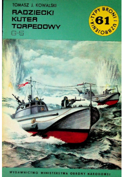 Typy Broni i uzbrojenie Tom  61 Radziecki Kuter Torpedowy