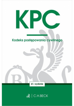 KPC. Kodeks postępowania cywilnego