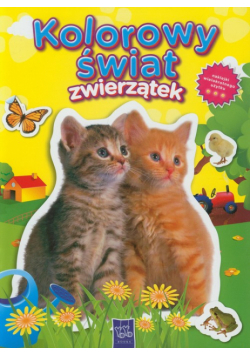 Kolorowy świat zwierzątek: Dwa kotki