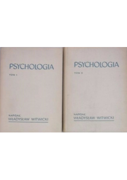 Psychologia Tom I i II