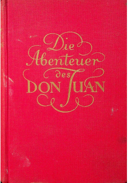 Die Abenteuer des Don Juan ok 1929 r