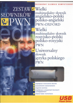 Zestaw słowników PWN 4 PenDrive