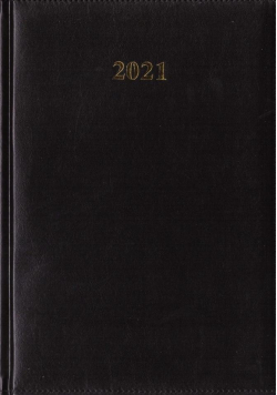 Kalendarz 2021 Tygodniowy B5 Divas Czarny