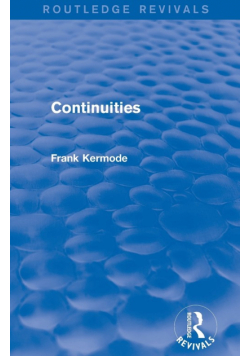 Continuities (Routledge Revivals)