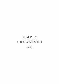 Simply Organised 2021