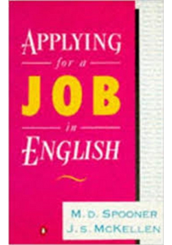 Applying for a job in english