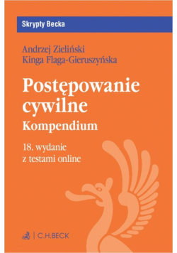 Postępowanie cywilne. Kompendium z testami online