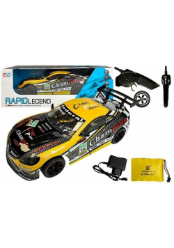Auto R/C sportowe 2.4GHz żółte