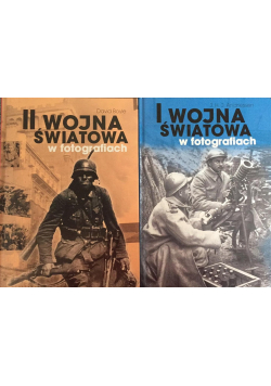 I i II Wojna Światowa w fotografiach 2 książki