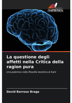 La questione degli affetti nella Critica della ragion pura