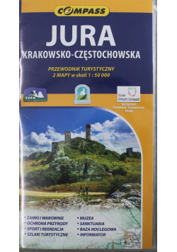 Jura krakowska częstochowska Przewodnik turystyczny 2 mapy