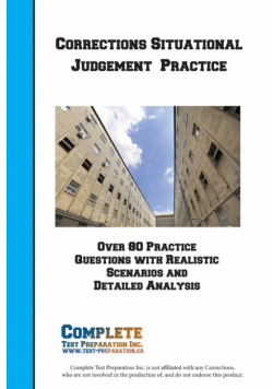 Corrections   Situation Judgement  Practice Workbook
