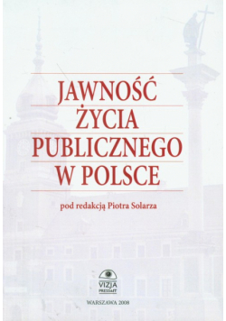 Jawność życia publicznego w Polsce