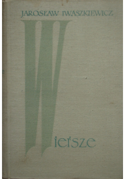 Jarosław Iwaszkiewicz Wiersze
