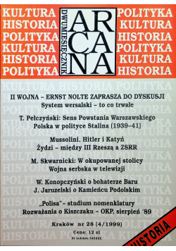 Dwumiesięcznik Arcana, nr 28