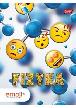 Zeszyt A5/60K kratka Fizyka Emoji (10szt)
