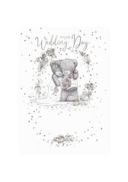 Kartka ślubna Happy Wedding Day 177x127