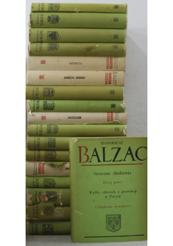 Balzac Komedia ludzka 18 Tomów