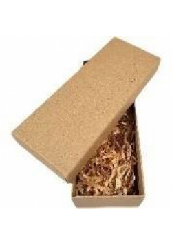 Pudełko prezentowe kraft beżowe 20x8x5,5cm