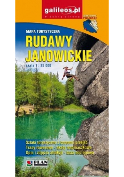 Mapa turystyczna - Rudawy Janowickie 1:25 000