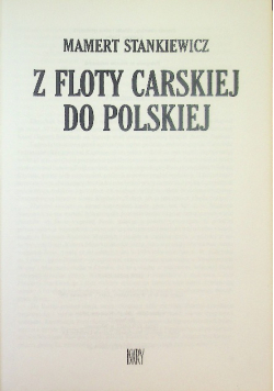 Z floty carskiej do polskiej