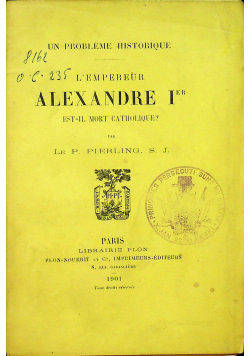 Alexandre I 1901 r