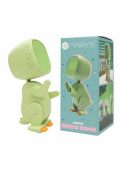 Budzik robo dino zielony